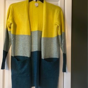 A New Day Color Block Cardigan